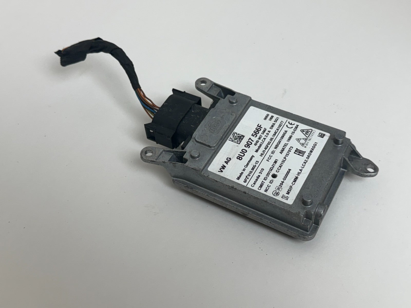 2015-2018 Audi Q3 Right Blind Spot Lane Change Radar Module 8U0907566F OEM