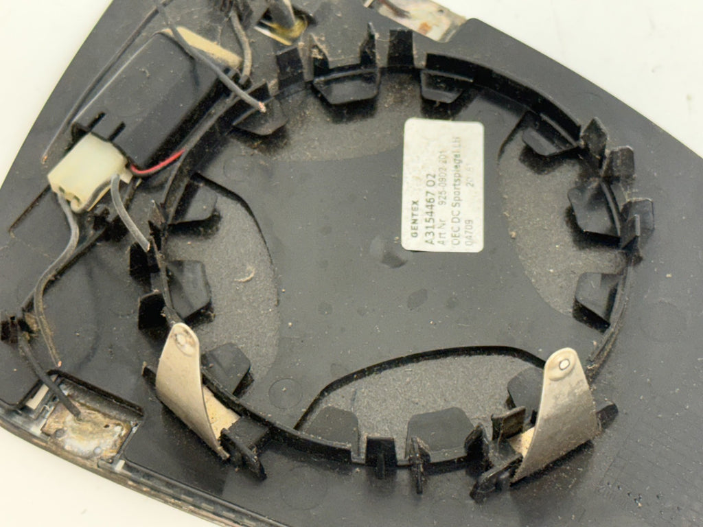 2009-2011 MERCEDES CLS550 CLS63 W219 LEFT AUTO DIM HEATED MIRROR GLASS OEM