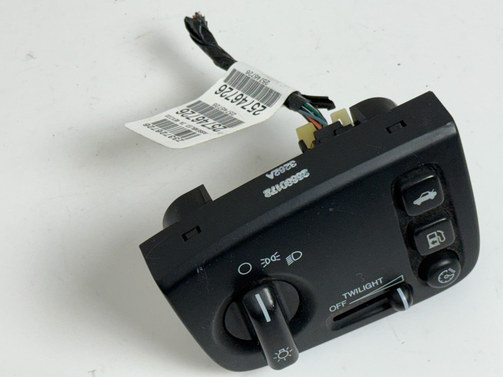 CADILLAC DEVILLE 2000 - 2005  DASHBOARD HEADLIGHT DIMMER SWITCH BLACK OEM