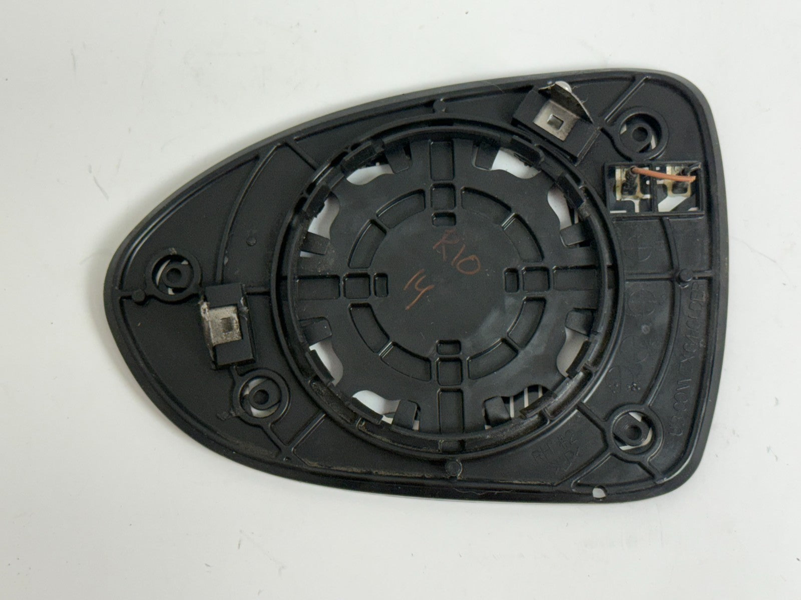 2012-2017 KIA RIO OEM Right Heated Mirror Glass Passenger Side