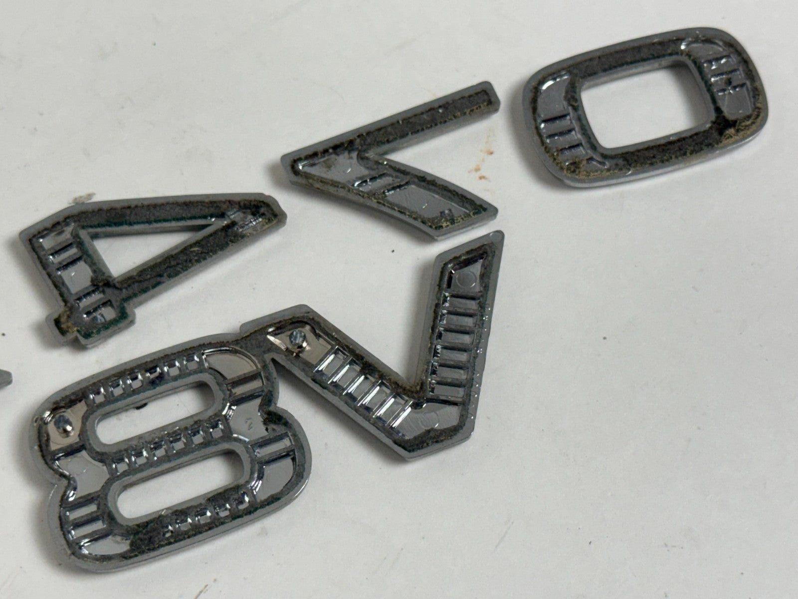 2003-2009 Lexus GX470 V8 rear trunk emblem letters only right side OEM