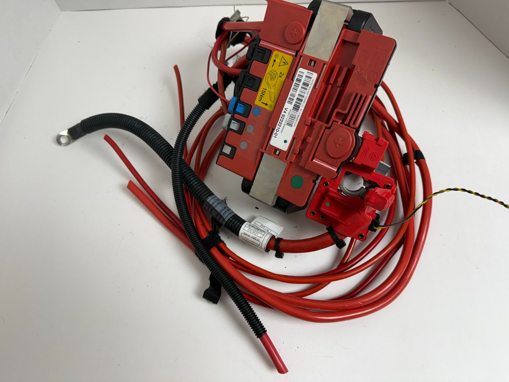 2010-2013 BMW X5 E70 OEM Positive Negative Battery Cable Terminal