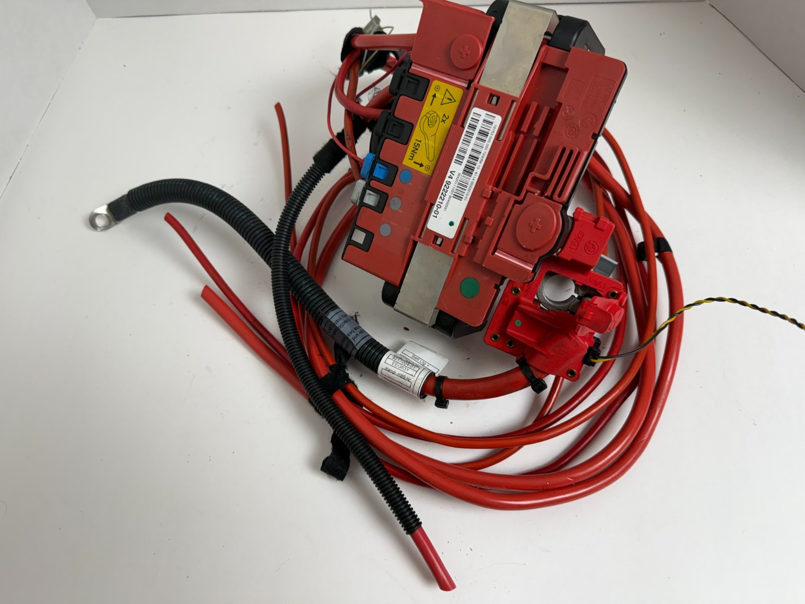 2010-2013 BMW X5 E70 OEM Positive Negative Battery Cable Terminal