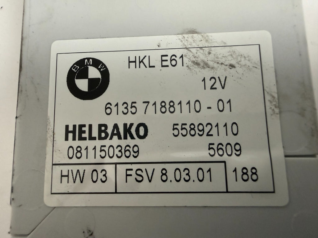 2002-2010 BMW E61 E65 E66 Power Trunk Lift Module 61357188110 OEM