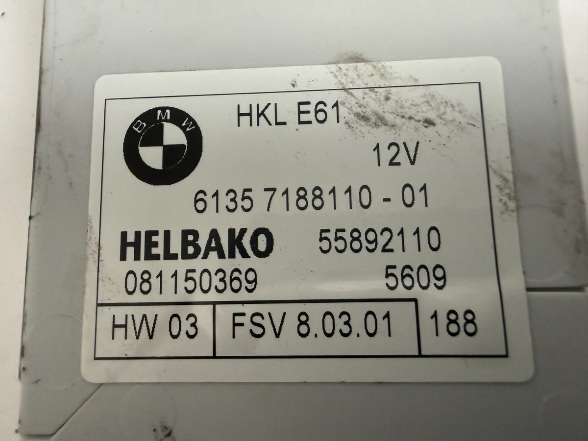 2002-2010 BMW E61 E65 E66 Power Trunk Lift Module 61357188110 OEM