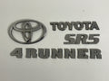 2003-2005 Toyota 4Runner SR5 OEM rear liftgate emblem set 75441-35020