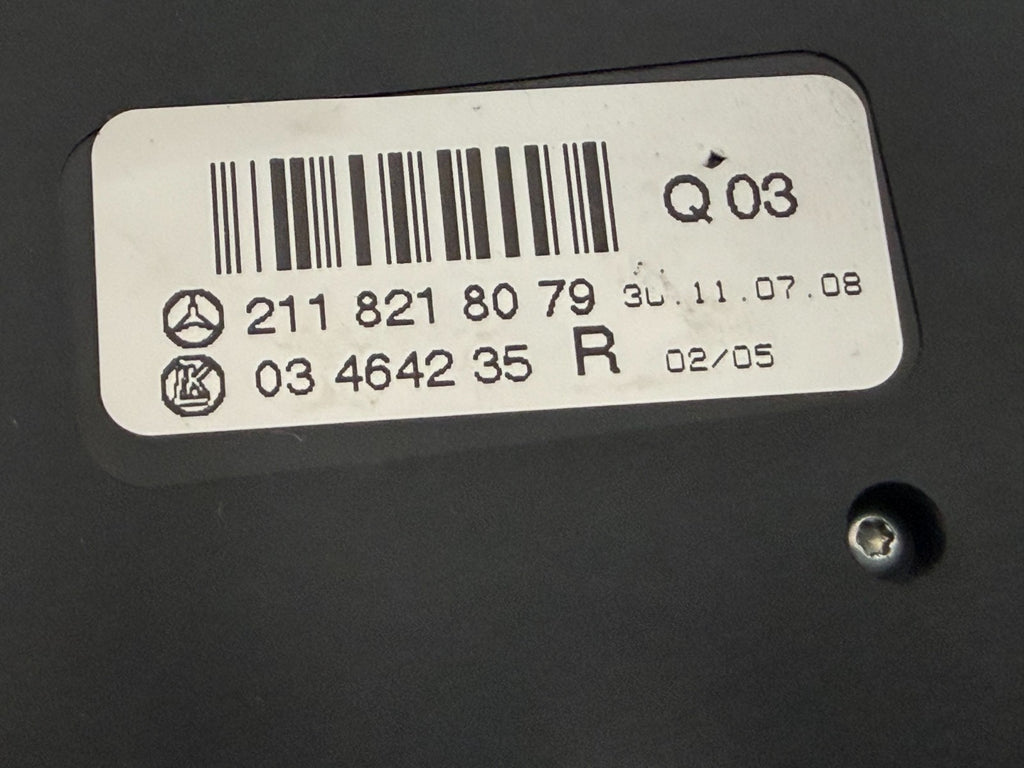 2003-2011 Mercedes CLS E Class Passenger Right Memory Seat Switch 2118218079 OEM