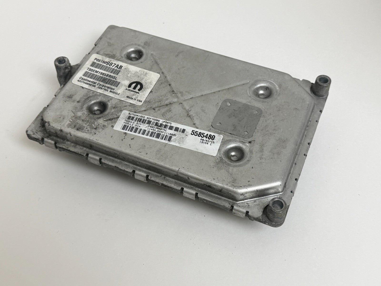2015 Dodge Durango Jeep Grand Cherokee 3.6L PCM ECU ECM P68230007AC OEM