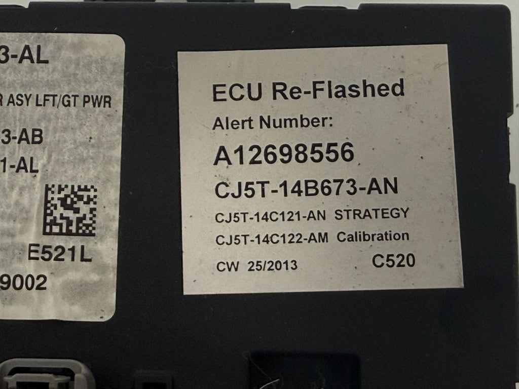 2013-2016 Ford Escape Power Liftgate Tailgate Control Module CJ5T-14B673-AL OEM