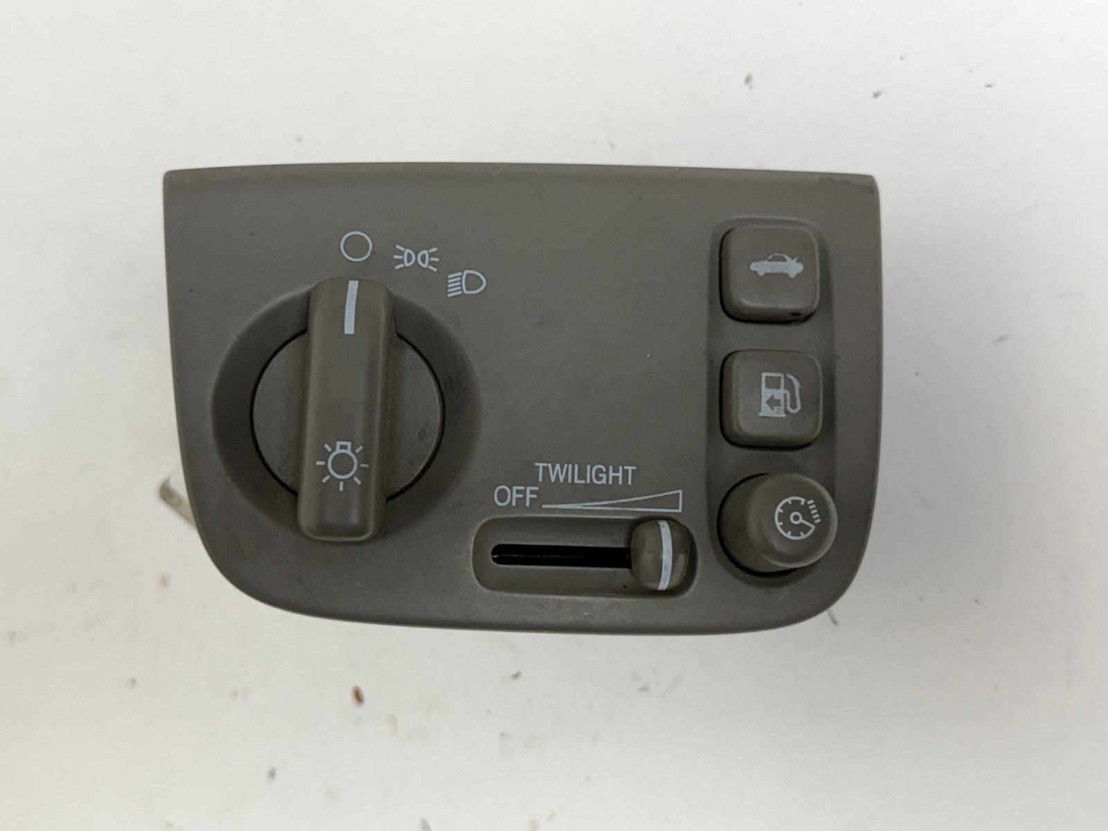 CADILLAC DEVILLE 2000 - 2005  DASHBOARD HEADLIGHT DIMMER SWITCH BEIGE OEM