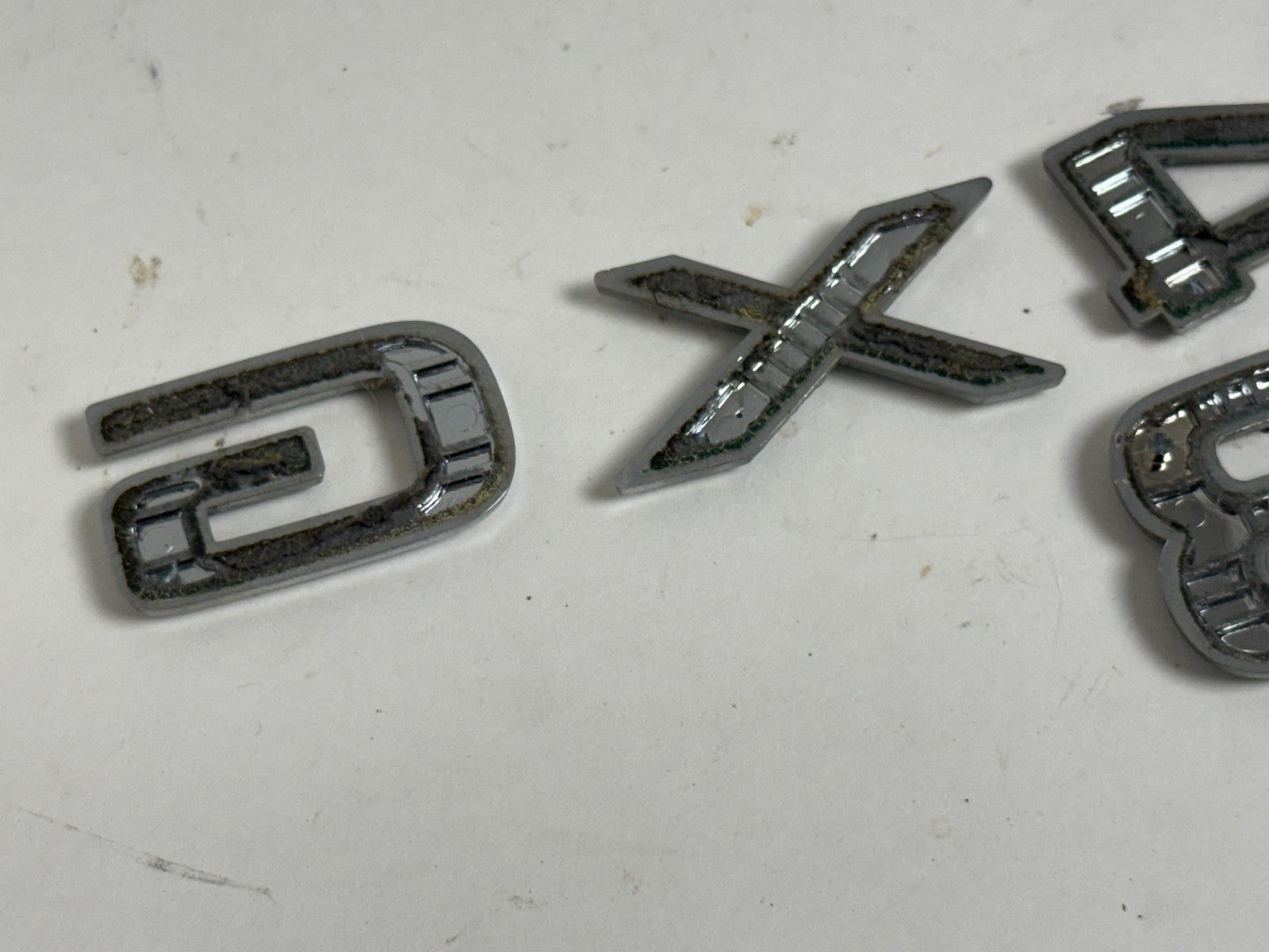 2003-2009 Lexus GX470 V8 rear trunk emblem letters only right side OEM