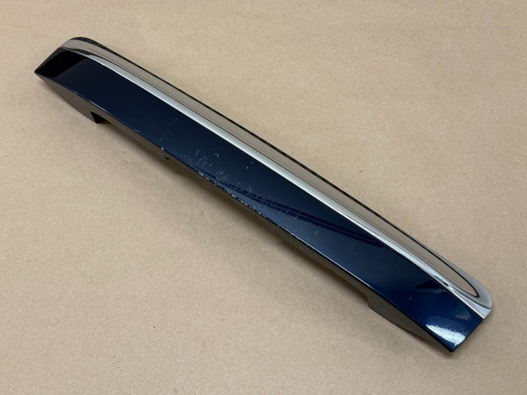 2004-2009 NISSAN QUEST TRUNK LIFT GATE HANDLE HATCH TRIM MOLDING PANEL Blue