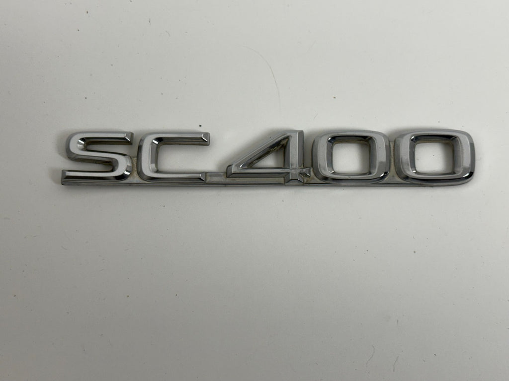 1992 - 1997 Lexus SC400 OEM Rear Emblem