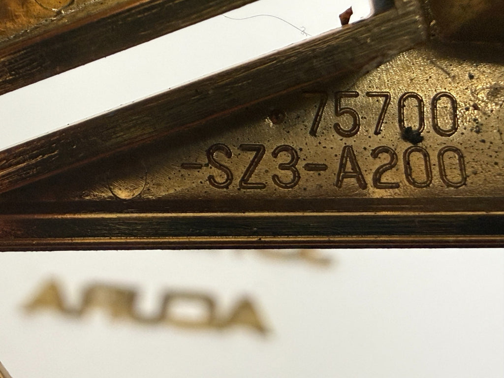 2003-2004 Acura 3.5RL rear gold package  emblem full set 75700-SZ3-A200 OEM