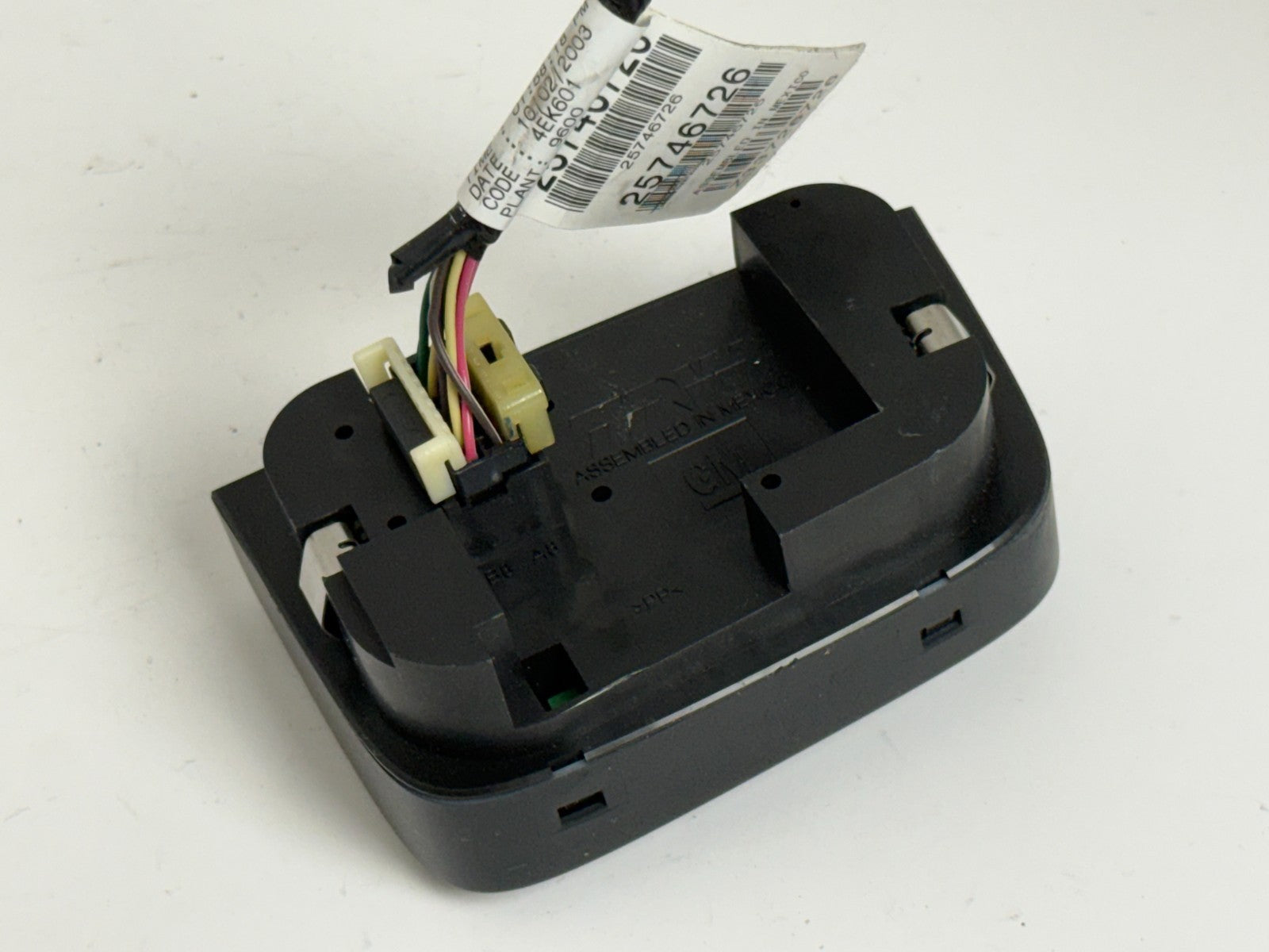 CADILLAC DEVILLE 2000 - 2005  DASHBOARD HEADLIGHT DIMMER SWITCH BLACK OEM