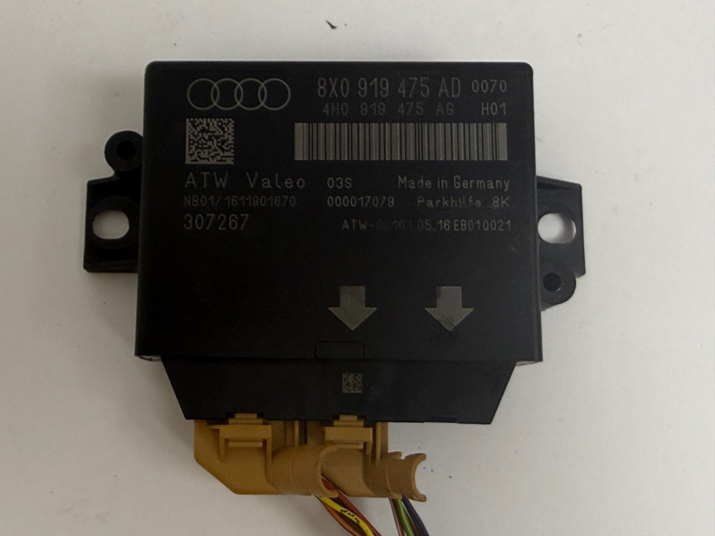 2015-2018 Audi Q3 Quattro Front Rear Parking PDC Control Module 8X0919475AD OEM