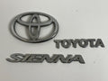 2004-2010 Toyota Sienna XL20 OEM rear liftgate emblem set 75441-08030
