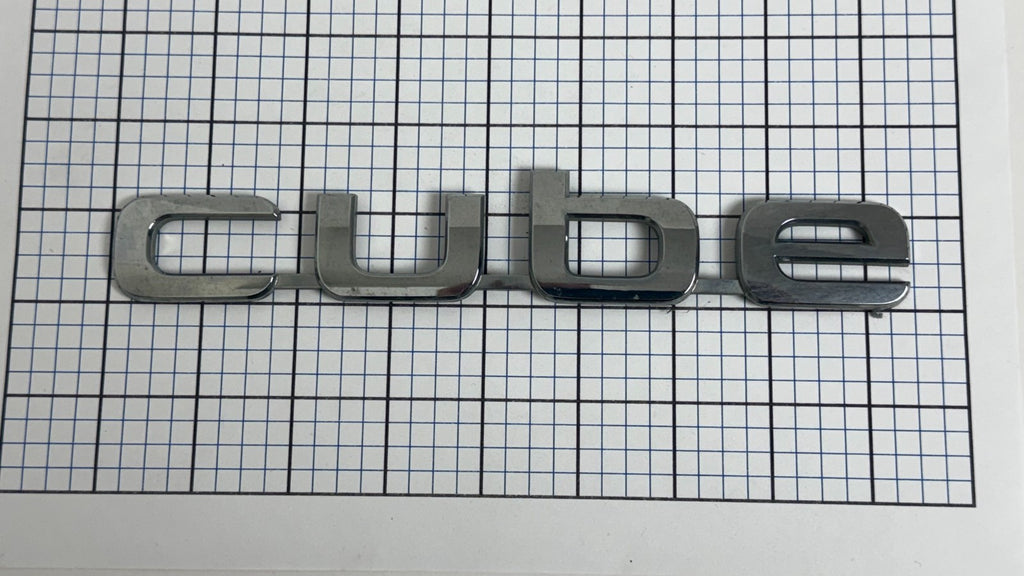 Nissan JUKE  trunk liftgate emblem letters genuine  OEM