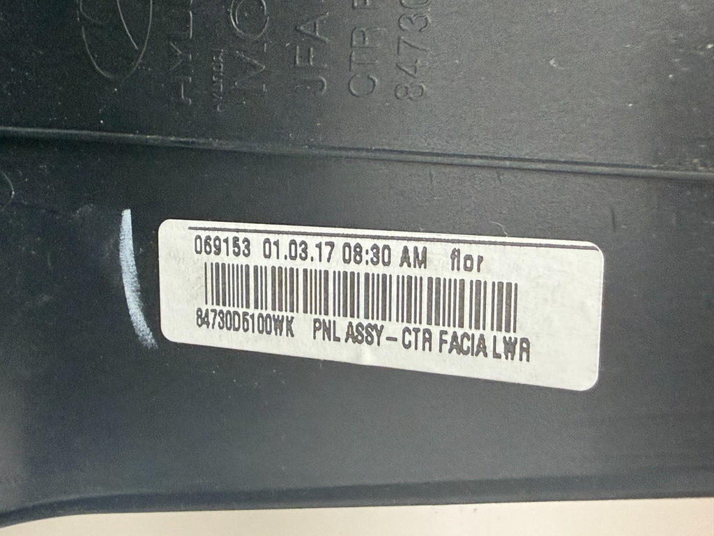 2016-2018 Kia Optima OEM MAnual AC Heater Climate Control 97250-D5500WK