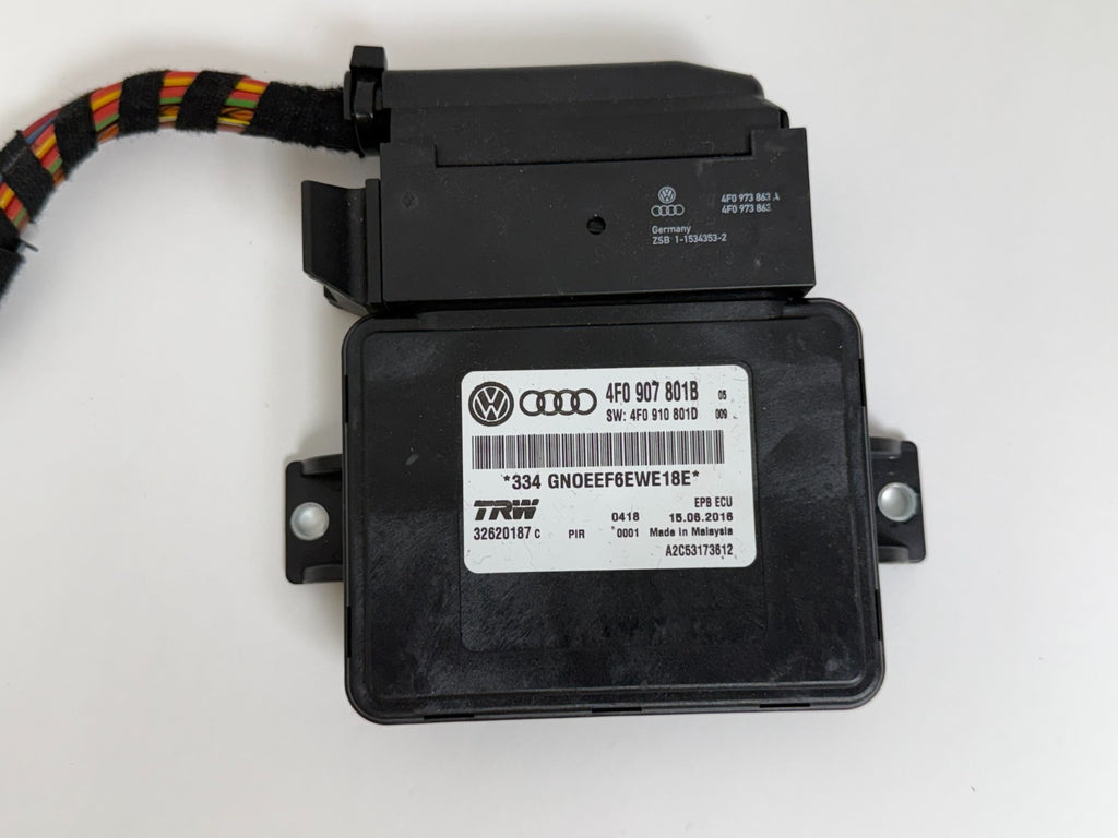 2005-2011 Audi A6 S6 Electronic Parking Brake EPB Control Module 4F0907801B OEM