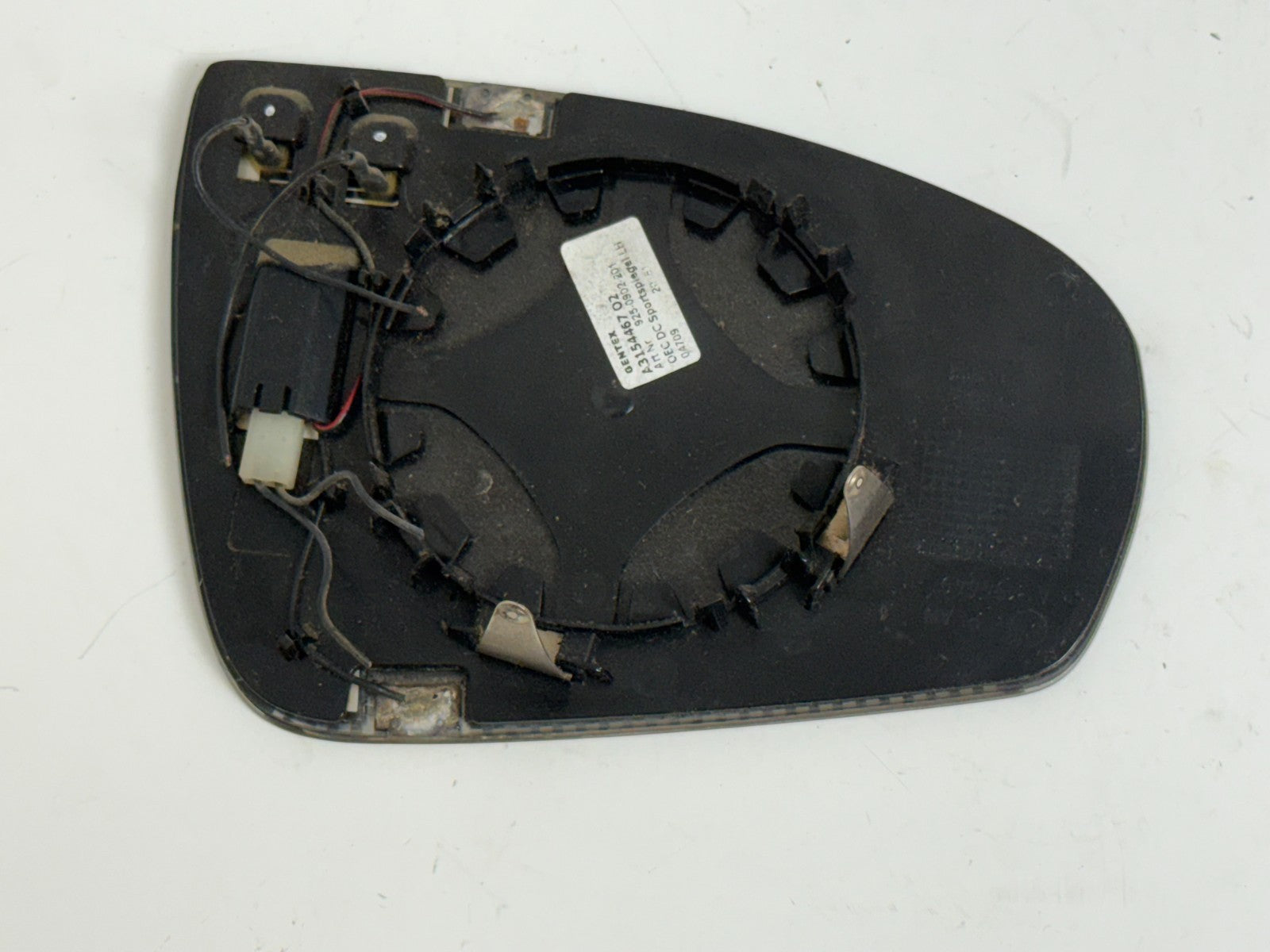 2009-2011 MERCEDES CLS550 CLS63 W219 LEFT AUTO DIM HEATED MIRROR GLASS OEM