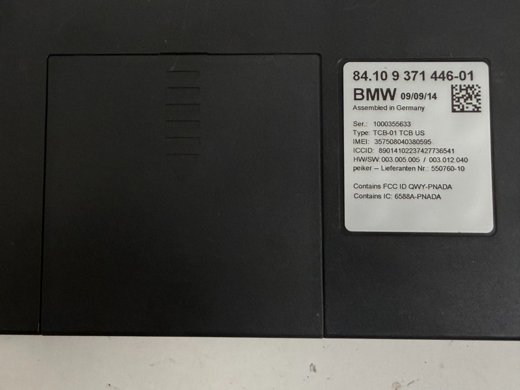 2011-2017 BMW F10 535xi Telematics Bluetooth Control Module 84.10 9389660-01 OEM