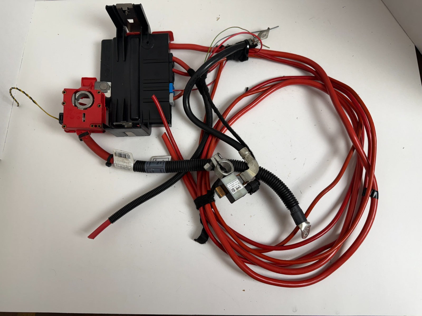 2010-2013 BMW X5 E70 OEM Positive Negative Battery Cable Terminal