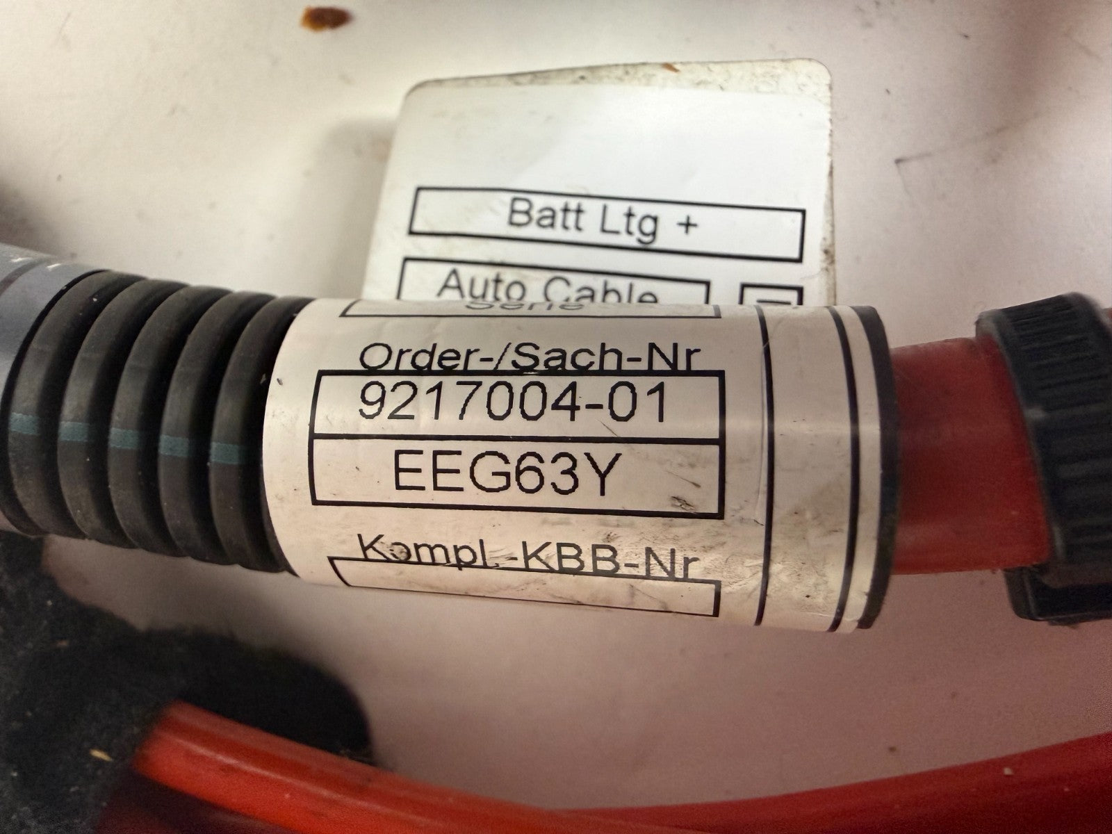 2010-2013 BMW X5 E70 OEM Positive Negative Battery Cable Terminal