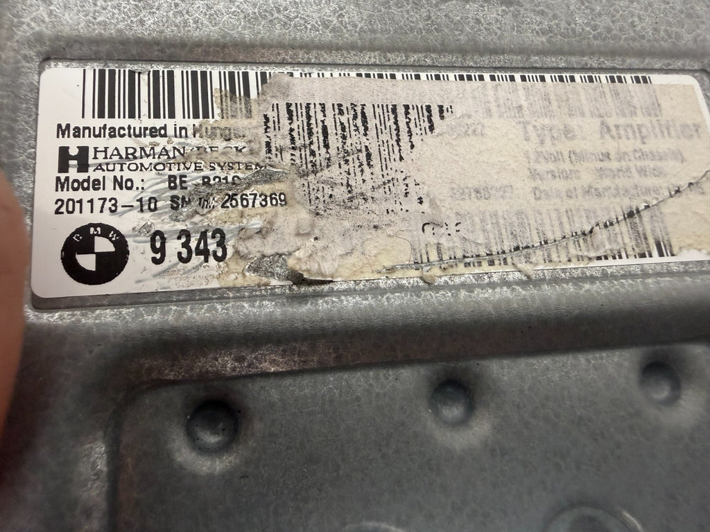 2011-2020 BMW F10 F13 F06 F15 F30 Harman Kardon Amplifier 65129343815 Used OEM