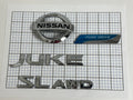 Nissan JUKE SL AWD PURE DREIVE trunk liftgate emblem full set genuine  OEM