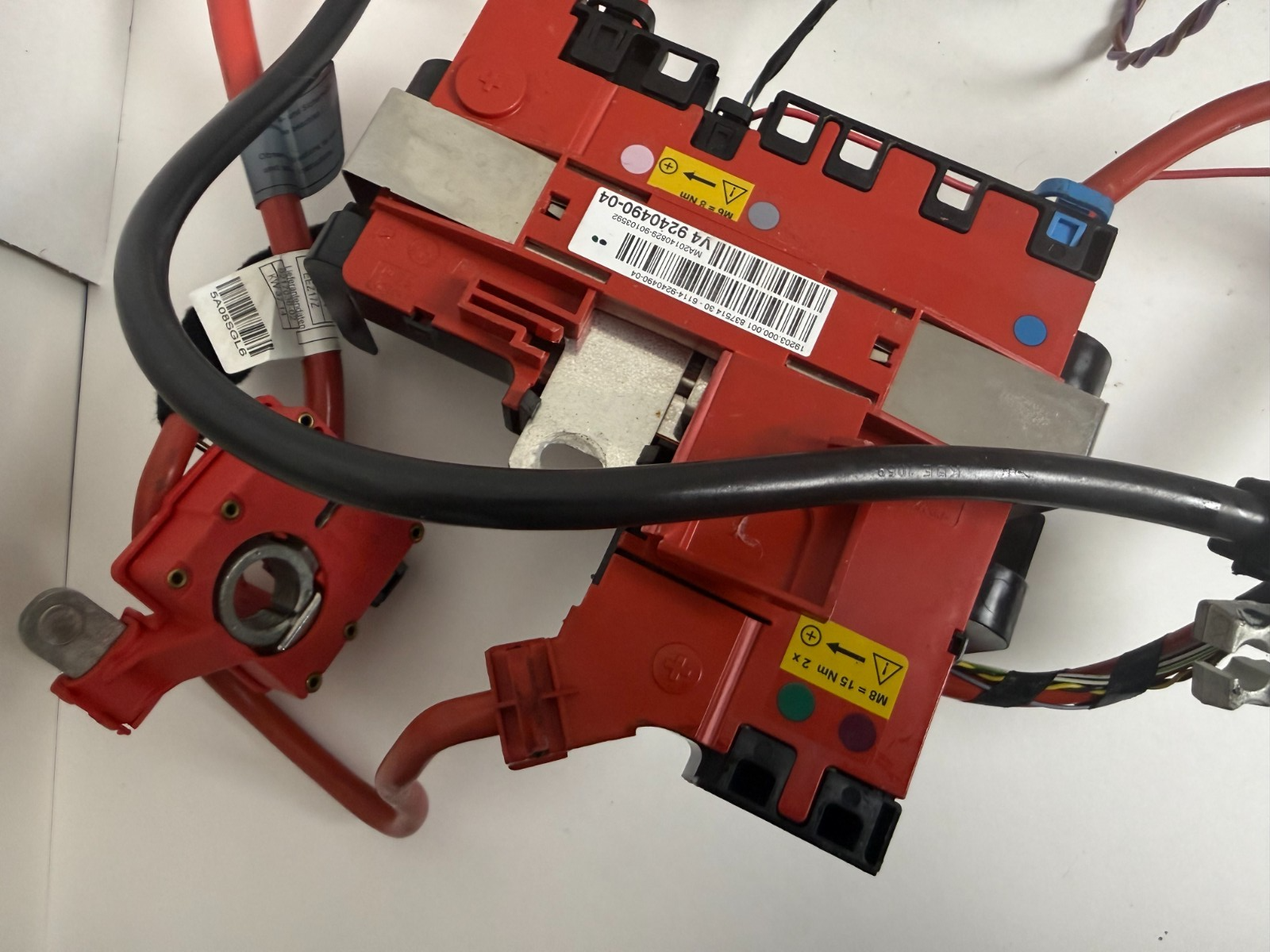 2010-2017 BMW F10 528 535 M5 Positive Negative Battery Safety Detonator Harness