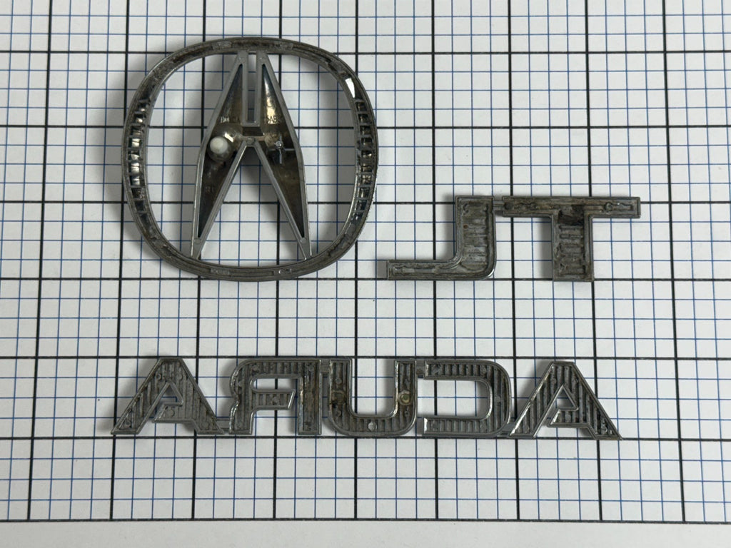 2004-2006 Acura TL trunk emblem logo OEM full set 75701-SEP-A00