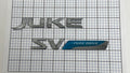 Nissan JUKE SV PURE DRIVE trunk liftgate emblem letters genuine  OEM