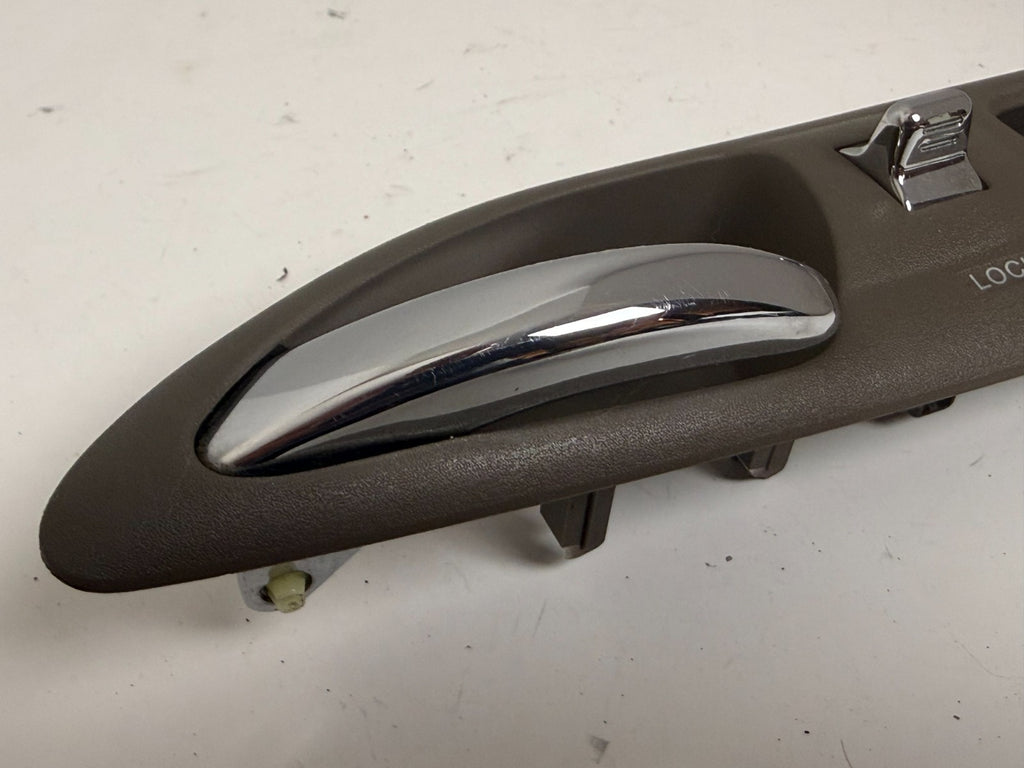 2001-2003 Acura 3.2CL CL Interior Door Handle Left Driver Side Chrome Lock Taupe