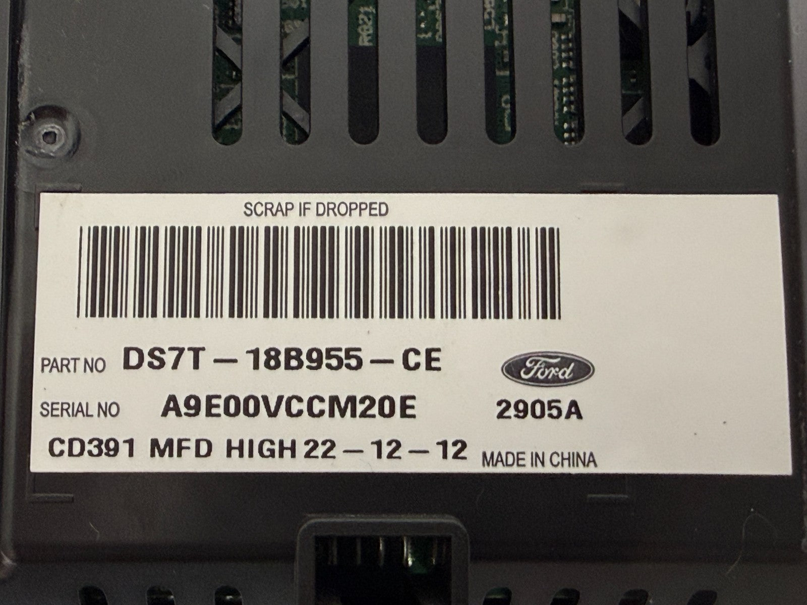 20134-2016 Ford Fusion 2013 4.2" Dash Information Display OEM DS7T-18B955-CE