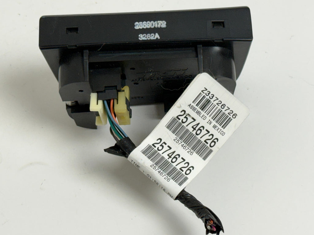 CADILLAC DEVILLE 2000 - 2005  DASHBOARD HEADLIGHT DIMMER SWITCH BLACK OEM
