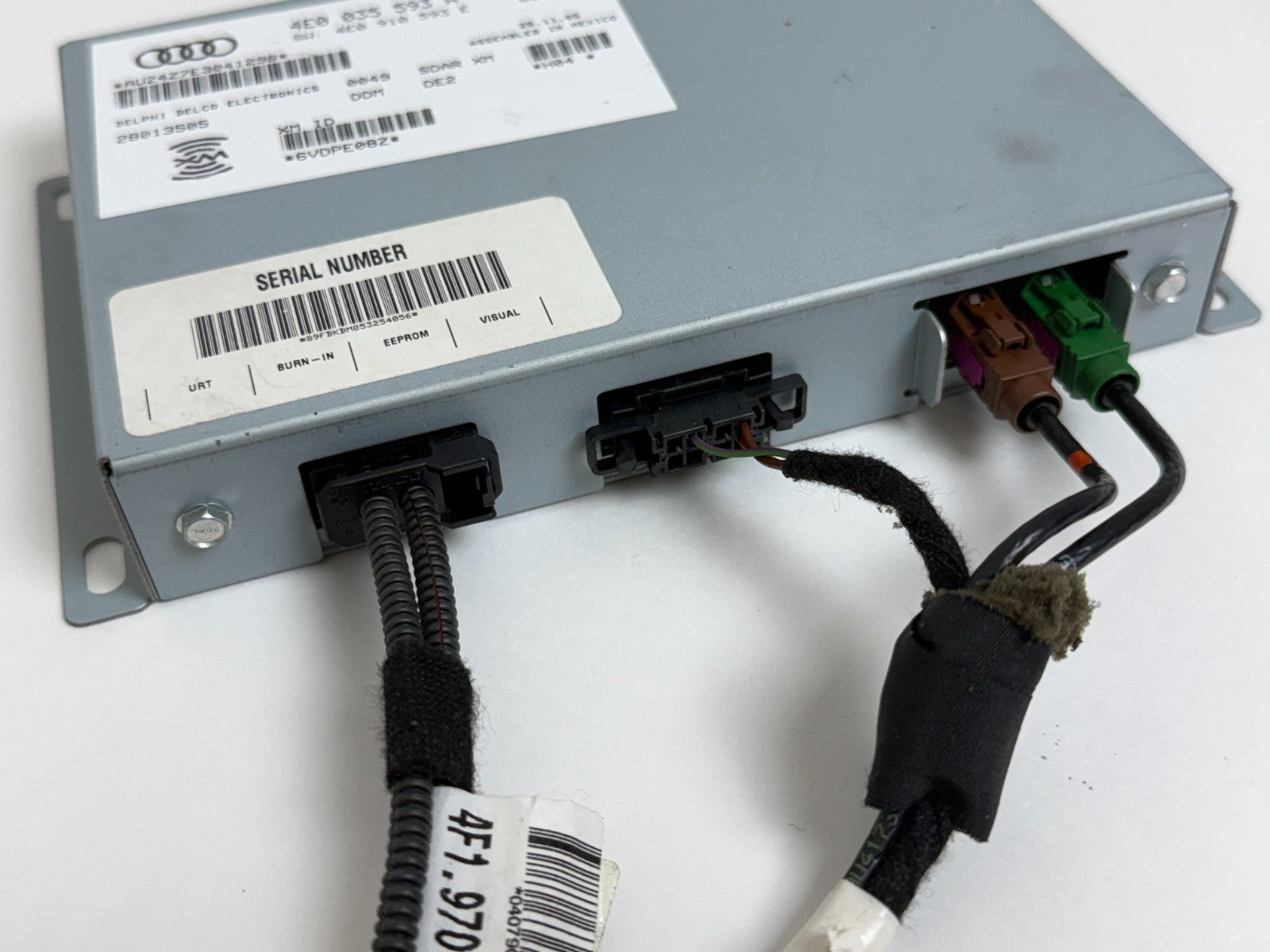 2005-2007 AUDI A6 S6 A8 S8 Q7 OEM Sirius XM SDAR Satellite Radio Receiver Module