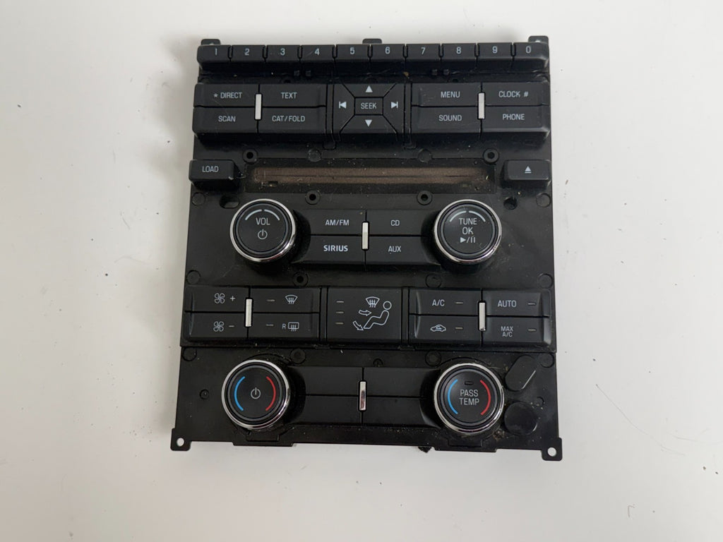 2010-2012 FORD TAURUS Radio Face AC Climate Control Panel AG1T-18A802-BB OEM