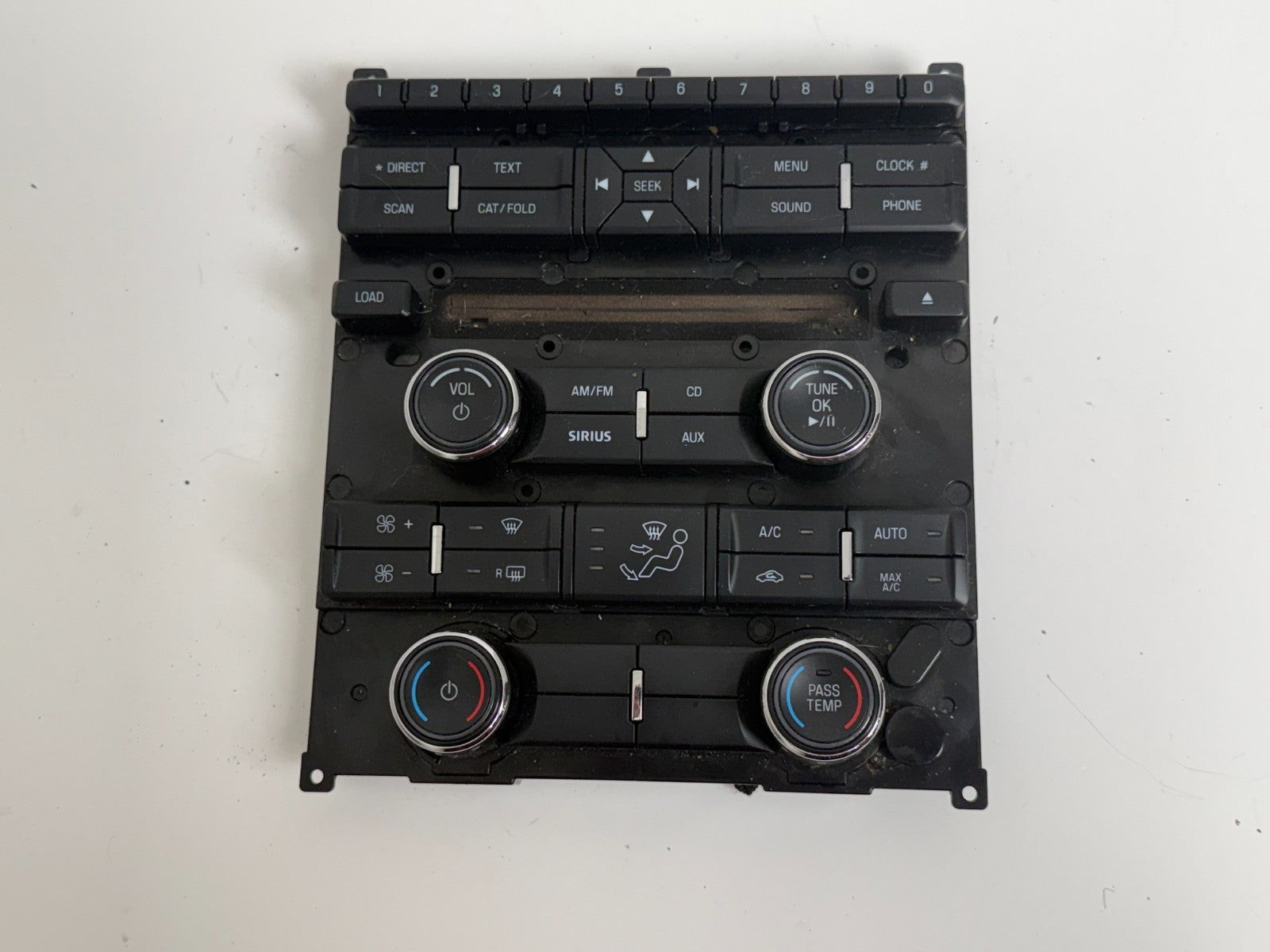 2010-2012 FORD TAURUS Radio Face AC Climate Control Panel AG1T-18A802-BB OEM