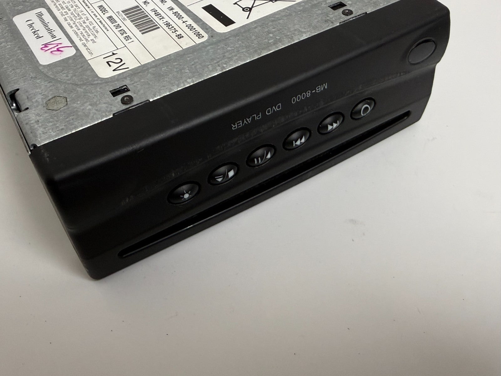 2003-2006 VOLVO XC90 OEM ARMREST REAR ENTERTAINMENT DVD PLAYER MB8000 DVD