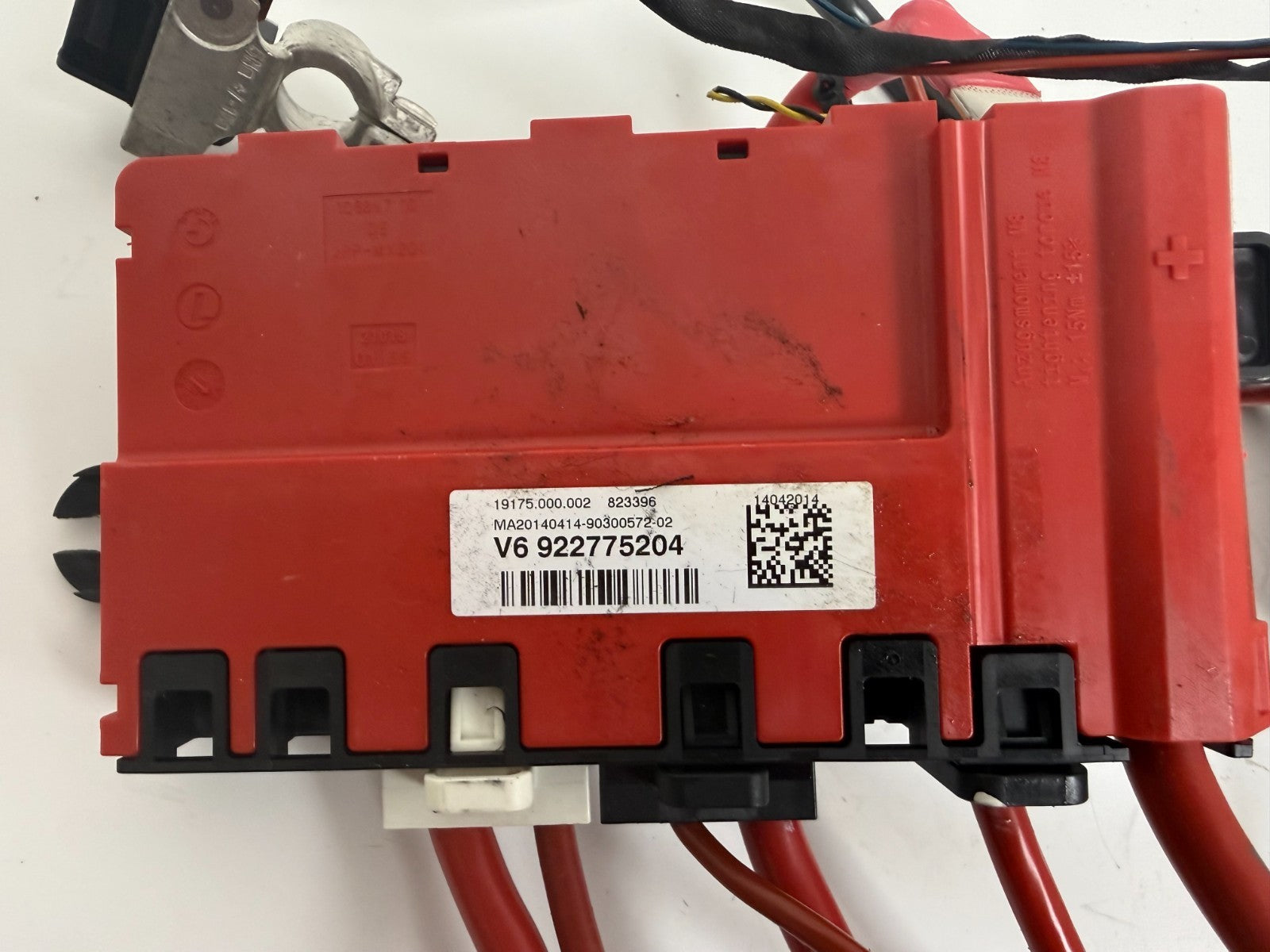 2012-2020 BMW F30 F32 F80 OEM Battery Terminal Box Positive Negative Cable