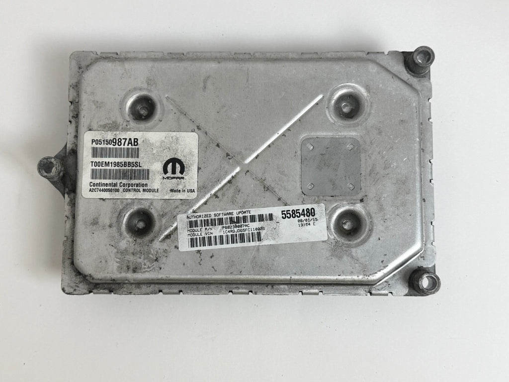 2015 Dodge Durango Jeep Grand Cherokee 3.6L PCM ECU ECM P68230007AC OEM