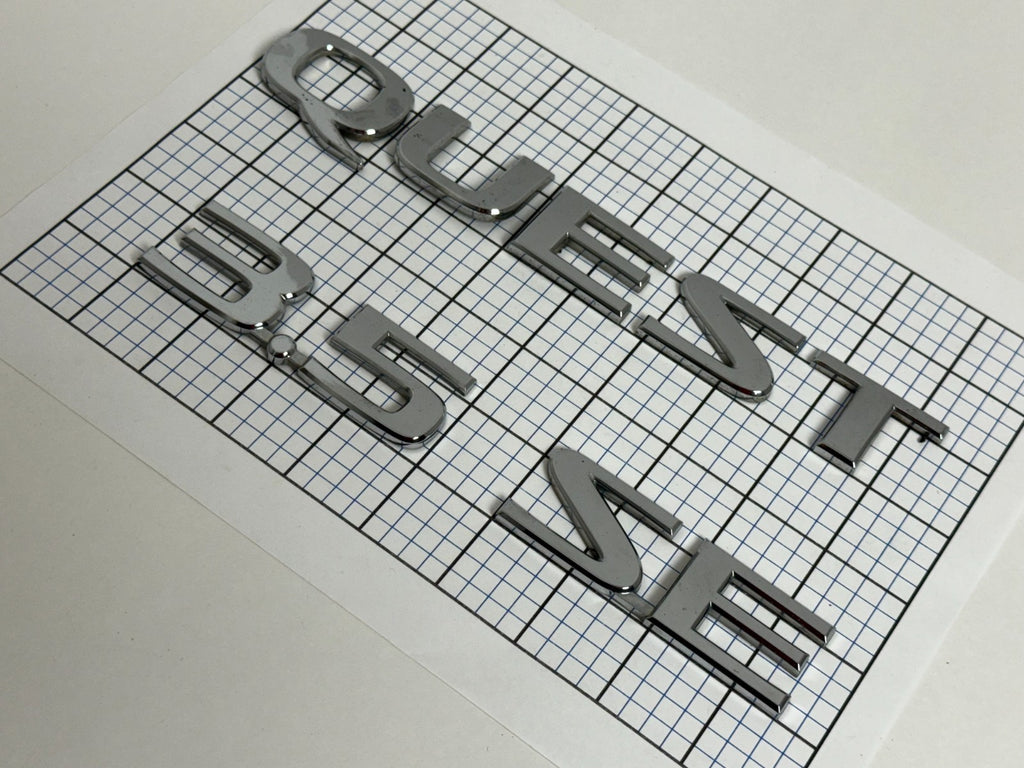 Nissan QUEST 3.5SE 2004 - 2009 trunk liftgate emblem letters genuine  OEM