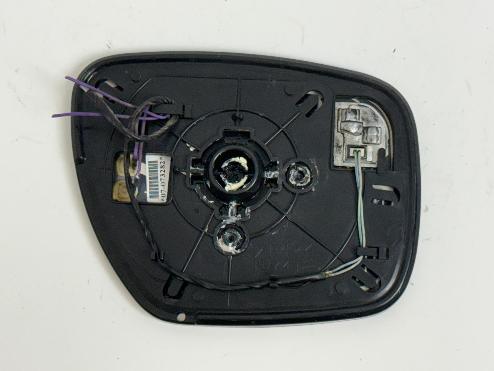 2007-2009 MAZDA CX7 CX9 OEM left heated mirror glass blind spot LED driver side