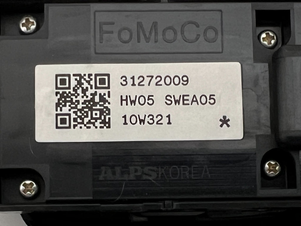 VOLVO S60 2010 Left Front Driver Power Window Mirror Switch 31272009