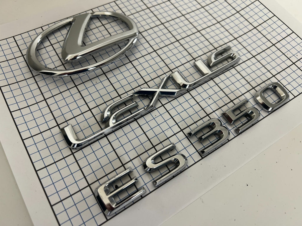 LEXUS Es350 2007-2010 Rear Trunk Emblem Logo Full Set ES 350