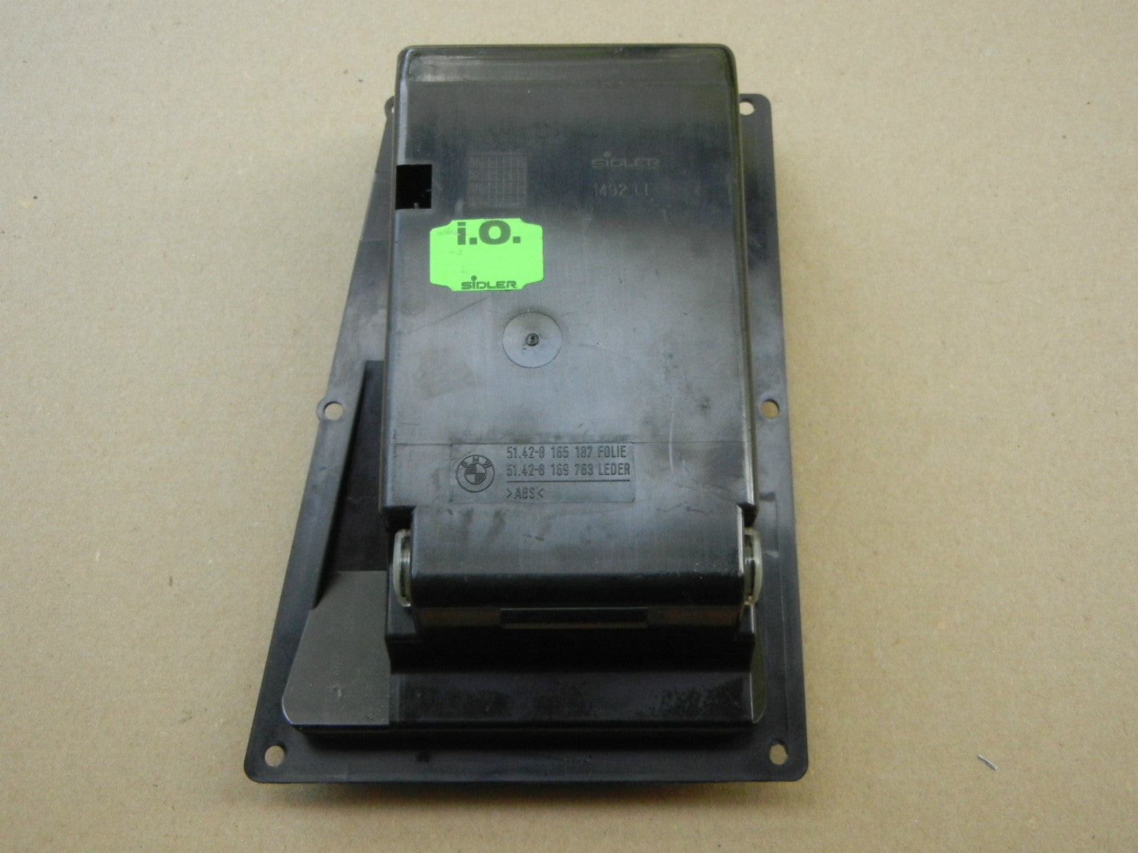 BMW E38 95 96 97 98 99 00 01 740 750 Hinged Compartment REAR LEFT DOOR GRAY