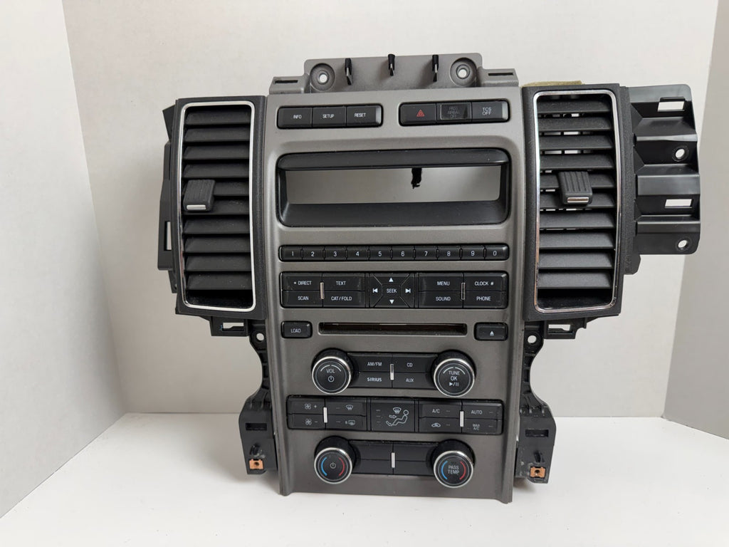FORD Taurus 2011 Radio SONY AC Climate Control DASH VENT Panel Ag1t-18a802-bb