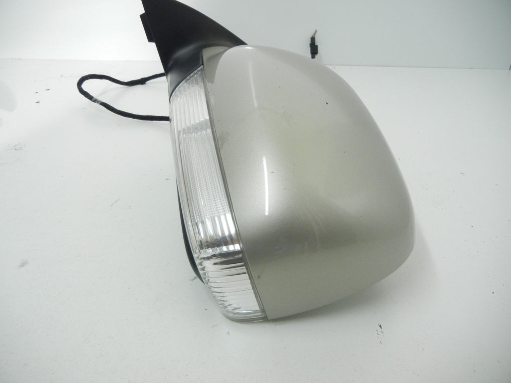 VW Touareg 2005 Left Door Driver Side Power Folding Auto Dimming Mirror Beige