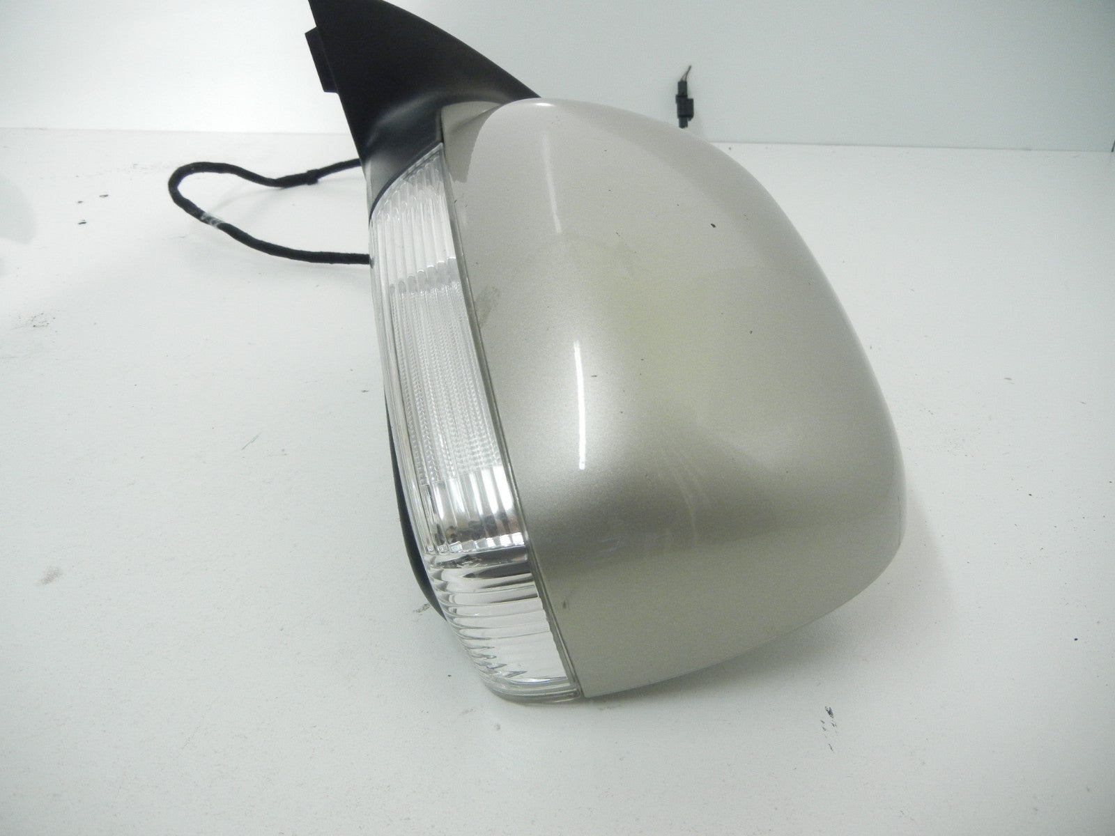 VW Touareg 2005 Left Door Driver Side Power Folding Auto Dimming Mirror Beige